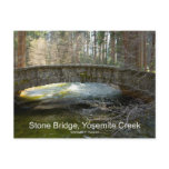 Stone Bridge Yosemite Creek April Torrent Products postcards