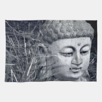 Stone Buddha head kitchen tea towel american mojo kitchen towels