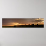 Stone Building Sunset Print
