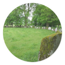 Stone Circles Grange Ireland Trees Moss Rocks stickers