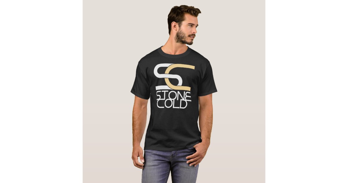 stone cold middle finger t shirt