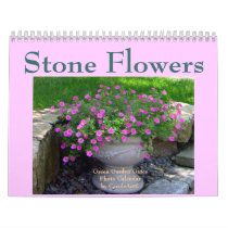 STONE FLOWERS Calendar