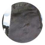 Stone Guardian Round Stickers