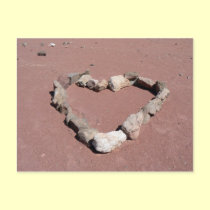 Stone heart postcards by Yarijik Stone heart postcards