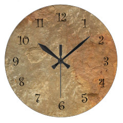 Stone Look Kitchen Wall Clocks