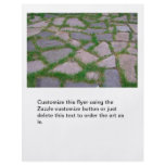 Stone mosaic patio stones pretty natural pattern flyers