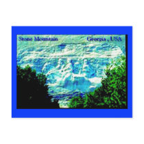 Stone Mountain Carving Post Card postcards by Capriceharmony65 Stone Mountain Carving Post Card postcards