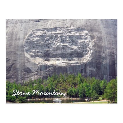 Stone Mountain Carving Stone Mountain Georgia 2 Postcards