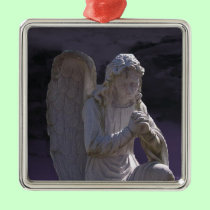 Stone Praying Angel ornaments