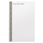 Stone Rope Diamond Border Tiles Custom Stationery