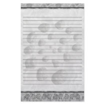 Stone Spiral Lined Custom Stationery