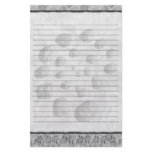 Stone Spiral Lined stationery