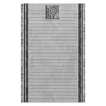 Stone Spiral Lined Stationery Paper