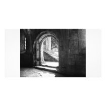 stone-stairs-in-fountains-abbey photo cards by marylouroche stone-stairs-in-fountains-abbey photo cards