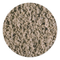 Stone Stucco Round Stickers