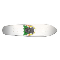 Stone Tiki Mask Skateboard Desk