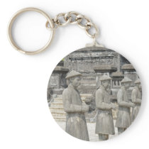 Stone Tomb Statues Key Chains