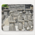 Stone Tomb Statues Mousepad