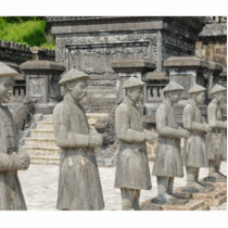 Stone Tomb Statues Photo Cutouts
