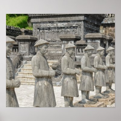 Stone Tomb Statues posters