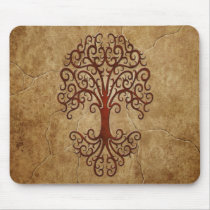 Stone Tribal Tree Mousepad