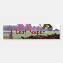 "Stone Wall Fall" Bumper Sticker