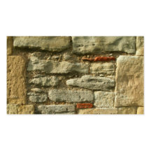 Stone Wall Image. Business Card