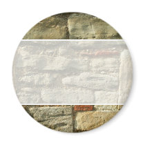 Stone Wall Image. Magnet