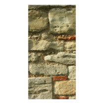 Stone Wall Image. Personalized Photo Card