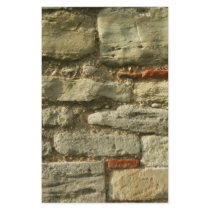 Stone Wall Image. Customized Stationery