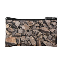 stone wall pillow cosmetic bag