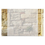 Stone Wall. With small plant. Stationery Design