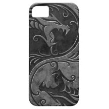 Stone Yin Yang Dragons iPhone 5 Cover