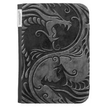 Stone Yin Yang Dragons Kindle Cover