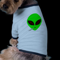 Stoned Alien pet clothing