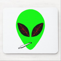 Stoned Alien mousepads