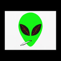 Stoned Alien postcards