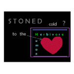 Stoned cold? Postcard