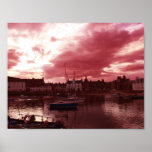 Stonehaven Harbour, Scotland Poster
