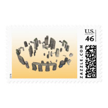 Stonehenge: 3D Model: Custom Postage: postage by spiritswitchboard Stonehenge: 3D Model: Custom Postage: postage