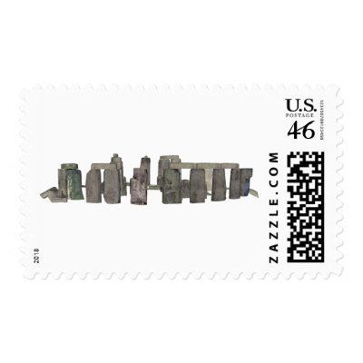 Stonehenge: 3D Model: Stamps by spiritswitchboard