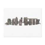 Stonehenge: 3D Model: Postcards