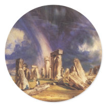 Stonehenge - by: John Constable Sticker