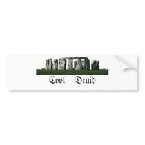 Stonehenge - Cool Druid bumper stickers by bocagenaturel Stonehenge - Cool Druid bumper stickers