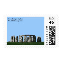 Stonehenge - Cool Druid Postage Stamps