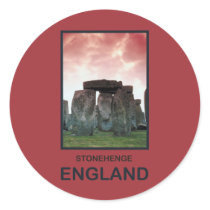 Stonehenge England Round Stickers
