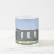 Stonehenge Frosted Mug