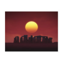 stonehenge post card