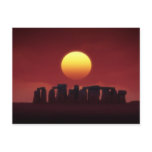 stonehenge post card