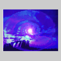 Stonehenge postcard postcards